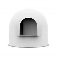 Pidan pidan Cat Litter Box with Lid Large with Scooper Cat Litter Pan Snow House Igloo Solide and Durable Easy to Clean with Non-Stick Coating - Stylish, High-Sided Design