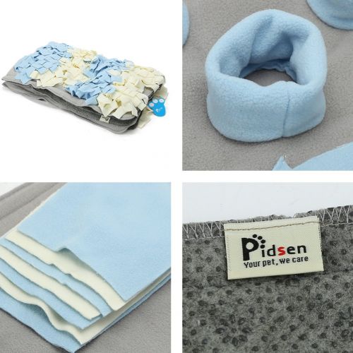  Pidsen Dog Snuffle Mat Nosework Blanket for Small Large Dogs Sniffing Training Mats Dog Feeding Mat Pet Activity Mat Great for Stress Release