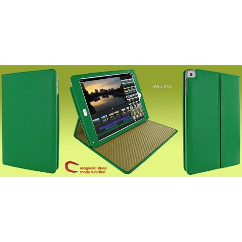  Piel Frama Cinema Leather Case for Apple iPad Pro 12.9, Green (730DG)