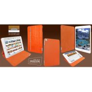 Piel Frama FramaSlim Leather Case for Apple iPad Mini 4, Crocodile Swaro Orange (723SWN)