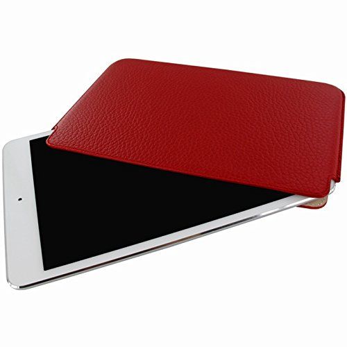  Piel Frama Unipur Model Leather Case for Apple iPad Mini 4, Red (724R)