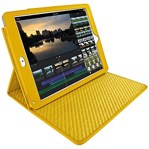 Piel Frama Cinema Leather Case for Apple iPad Pro 12.9, Yellow (730Y)