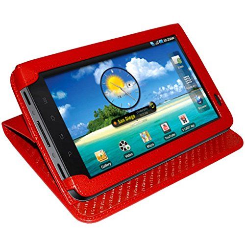  Piel FramaCinema Leather Case for Samsung Galaxy Tab 7.0, Red (519R)