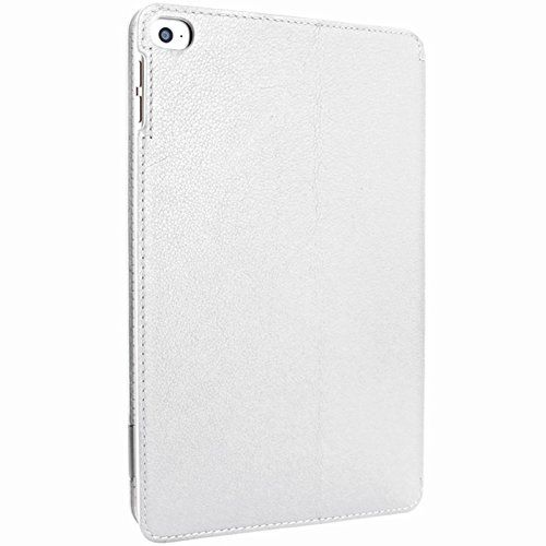  Piel Frama FramaSlim Leather Case for Apple iPad Mini 4, White (723W)