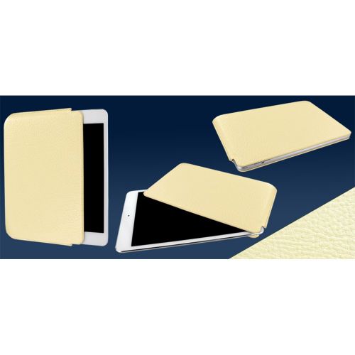  Piel Frama Unipur Model Leather Case for Apple iPad Mini 4, Cream (724CR)