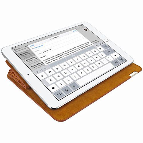  Piel Frama FramaSlim Leather Case for Apple iPad Pro 12.9, Iforte Tan (731KAC)