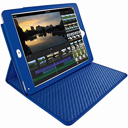  Piel Frama Cinema Leather Case for Apple iPad Pro 9,7, Blue (740DB)