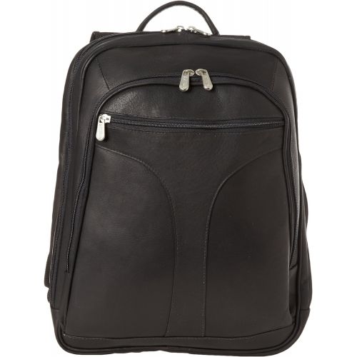  Piel Leather Checkpoint Friendly Urban Backpack, Black, One Size