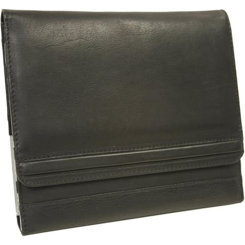  Piel Leather Ipad2 Envelope Case, Black, One Size