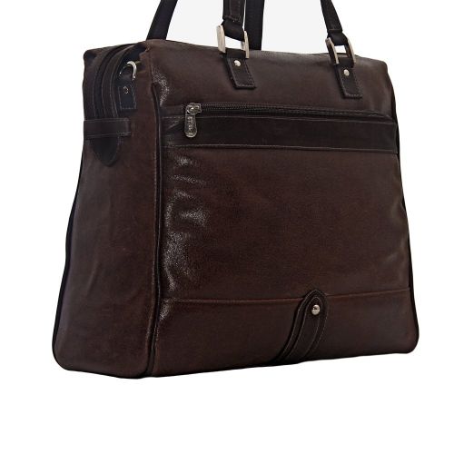  Piel Leather Vintage Travel Tote, Vintage Brown, One Size