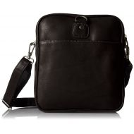 Piel Leather Collapsible Duffel to Carry-all, Chocolate