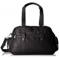 Piel Leather Adventurer Carry-on Satchel, Chocolate