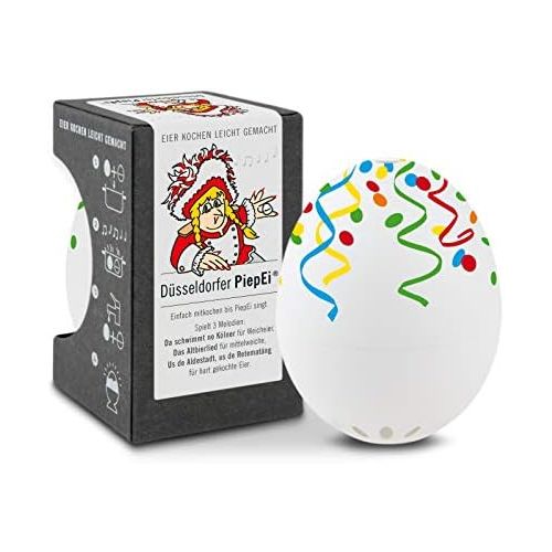  [아마존베스트]PiepEi Brainstream Duesseldorfer A004801 PiepEgg Timer for Cooking with 3 Melodies for 3 Hardness Levels