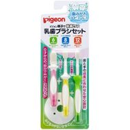 [아마존베스트]Pigeon Baby Training Toothbrush Set 3 Steps in Japan New