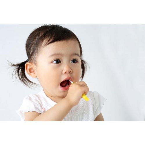 피죤 [아마존베스트]Pigeon Baby Training Toothbrush Set 3 Steps in Japan New