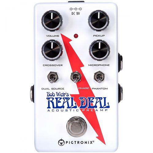  Pigtronix},description:Bob Weir and long-time Grateful Dead tech guru and Weir’s personal front-of-house engineer, Mike McGinn, developed the principle behind the Pigtronix Real De