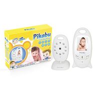 Pikabu - Wireless Digital Baby Alarm 2 LCD Color Monitor + Camera, Video, 2 Way Audio, IR Night Vision...