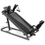Pilates Power Gym Plus - Ultimate Mini Reformer with Push Up Bar and 3 Celebrity Trainer Pilates Workout DVDs Push Up Bar Included