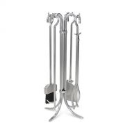 Pilgrim Stainless Steel Newport Fireplace Tool Set