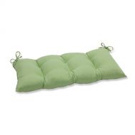 Pillow Perfect Outdoor/Indoor Tweed Swing/Bench Cushion, Lime
