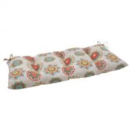 Pillow Perfect Indoor/Outdoor Farrington Aqua Swing/Bench Cushion