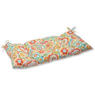 Pillow Perfect Indoor/Outdoor Bronwood Carnival Swing/Bench Cushion