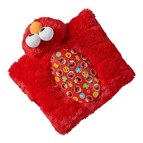  Pillow Pets Elmo Sleeptime Lite - Sesame Street Plush,Red, 14.00