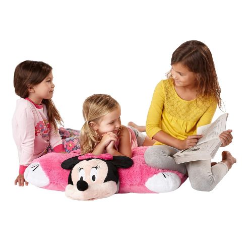  Pillow Pets Jumboz Disney, Minnie Mouse, 30 Jumbo Folding Plush Pillow