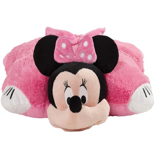  Pillow Pets Jumboz Disney, Minnie Mouse, 30 Jumbo Folding Plush Pillow