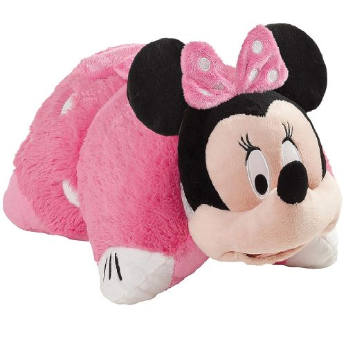  Pillow Pets Jumboz Disney, Minnie Mouse, 30 Jumbo Folding Plush Pillow