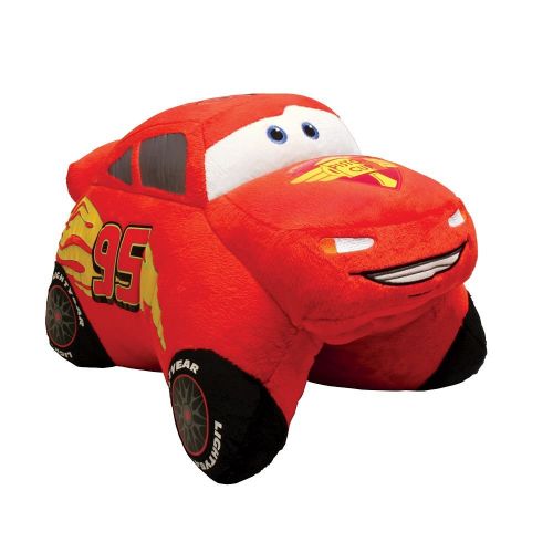  Pillow Pets, Pee Wees, Disney/Pixar Cars 2 Movie, Lightning McQueen, 11 Inches