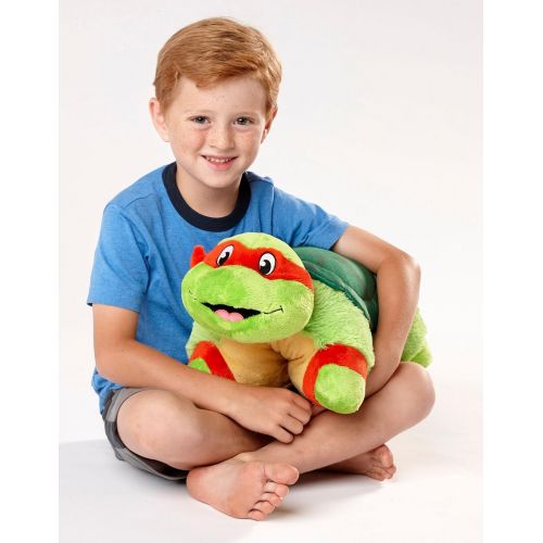  Pillow Pets Nickelodeon Teenage Mutant Ninja Turtles Stuffed Animal Plush Toy 16, Raphael