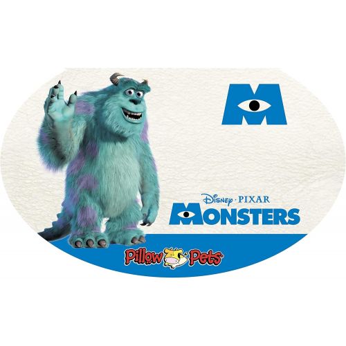  Pillow Pets Monsters Inc 16 Sulley Stuffed Animal, Disney Monsters University Plush Toy