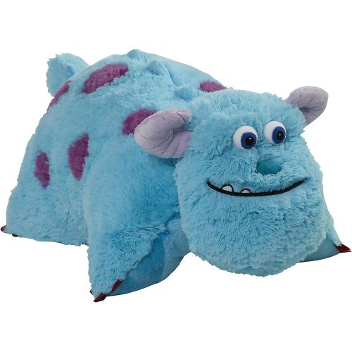  Pillow Pets Monsters Inc 16 Sulley Stuffed Animal, Disney Monsters University Plush Toy