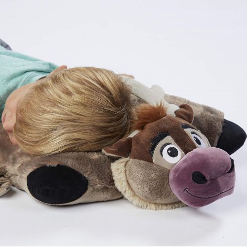  Pillow Pets Disney Frozen II Sven Reindeer Stuffed Animal Plush Brown