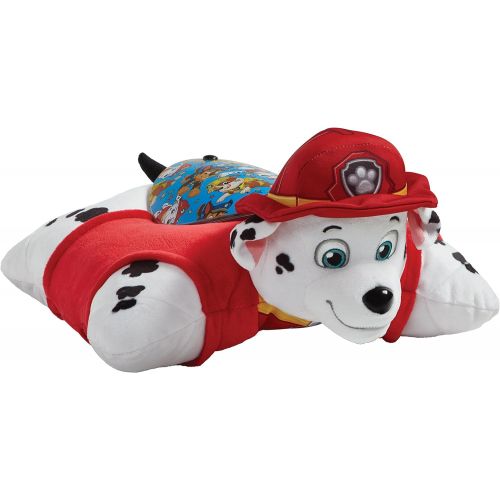  [아마존베스트]Pillow Pets Paw Patrol Marshall Sleeptime Lites  Marshall Plush Night Light Stuffed Animal