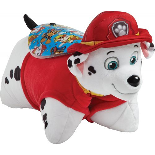  [아마존베스트]Pillow Pets Paw Patrol Marshall Sleeptime Lites  Marshall Plush Night Light Stuffed Animal