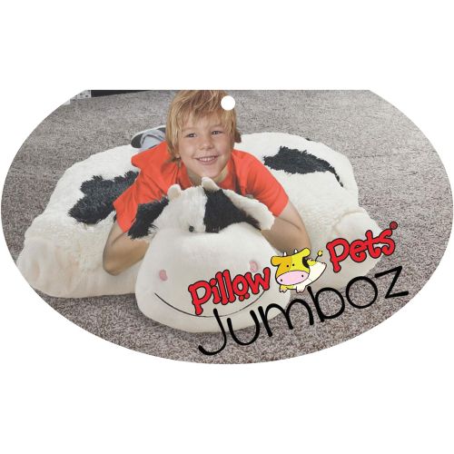  Pillow Pets Jumboz, Pink Leopard, 30 Jumbo Folding Plush Pillow