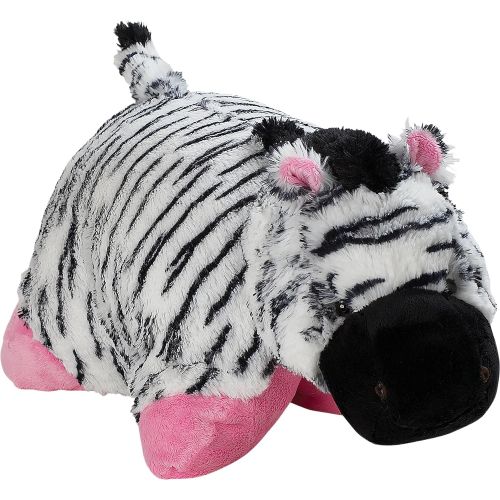  Pillow Pets Jumboz, Pink Leopard, 30 Jumbo Folding Plush Pillow