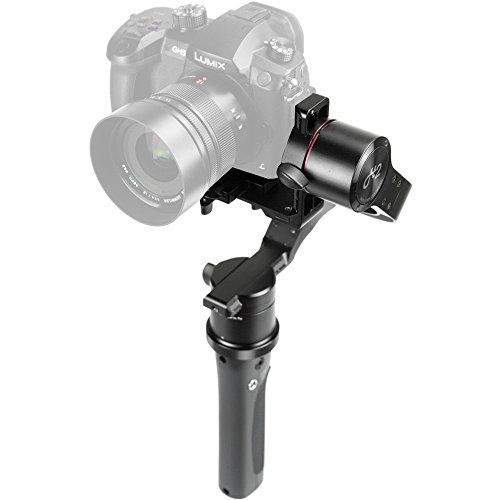  Pilotfly H2-45 3-Axis Handheld Gimbal for mirrorless and DSLR Cameras with a Direct View of Your Camera Display.