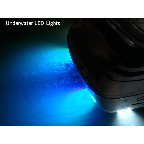  Pilotlights.net Waterproof Underwater Marine LED Pod Light - BLUE LED, Heavy duty, Waterproof 12 VDC