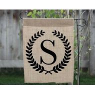 PineAndAspenBoutique Monogram Yard Flag, Personalized Yard Sign, Personalized Yard Flag, Welcome Sign, Campsite Sign, Welcome To Our Campsite, Camping Flags