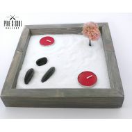 /PineAndSoulGallery DIY Zen Garden Pack - Therapeutic Sand Box - Rock Garden