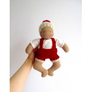 /Pingvini Baby doll, Waldorf, organic, 12 inch