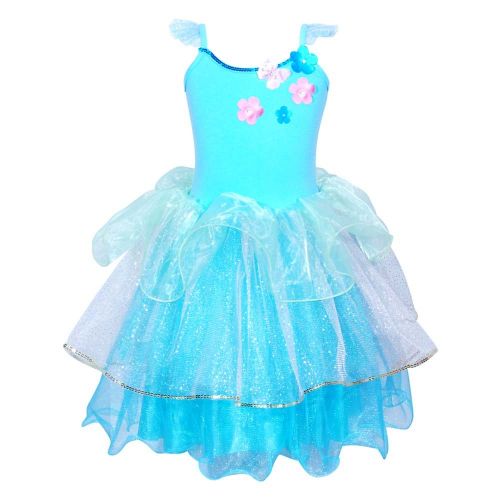  Pink Poppy Princess Dreams Dress Size 5/6 Blue