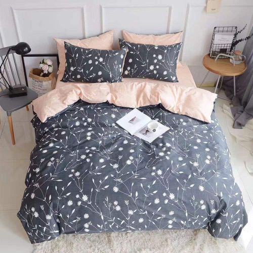  PinkMemory Bedding Duvet Cover Twin Floral Boho Hotel Bedding Collection Twin XL Ultra Soft 100% Cotton Boys Girls