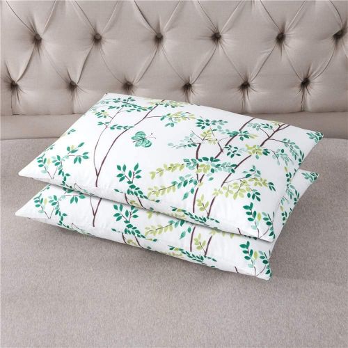  PinkMemory Bedding Duvet Cover Twin Floral Boho Hotel Bedding Collection Twin XL Ultra Soft 100% Cotton Boys Girls