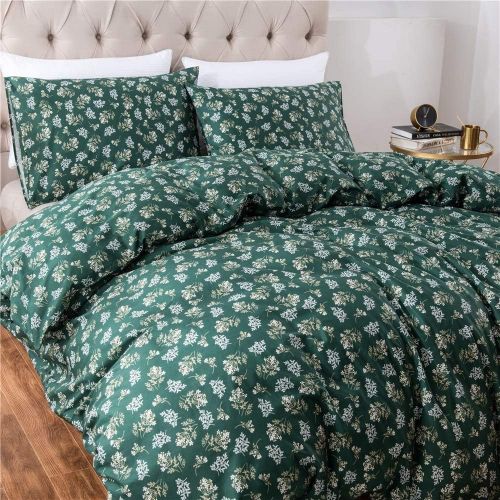  PinkMemory Bedding Duvet Cover Twin Floral Boho Hotel Bedding Collection Twin XL Ultra Soft 100% Cotton Boys Girls