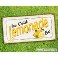 PinkPaperTrail Lemonade Stand Sign, Sunshine and Lemonade, Lemonade Party Sign, Instant Download, Print Your Own