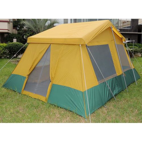  Pinnacle Tents Two Room Cabin Tent 10 X 14
